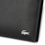 ラコステ 二つ折り財布 メンズ レディース LACOSTE 小銭入れあり レザー 小さい 財布 本革 コンパクト ブランド 大人 札入れ カード入れ シンプル ウォレット お財布 小さめ 無地 2つ折り財布 NH1112FG