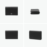 ラコステ 名刺入れ カードケース メンズ レディース 本革 ブランド LACOSTE おしゃれ 革 レザー 名刺ケース 軽量 軽い 牛革 NH1604KP