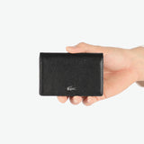 ラコステ 名刺入れ カードケース メンズ レディース 本革 ブランド LACOSTE おしゃれ 革 レザー 名刺ケース 軽量 軽い 牛革 NH1604KP