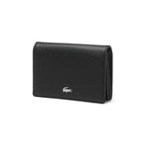 ラコステ 名刺入れ カードケース メンズ レディース 本革 ブランド LACOSTE おしゃれ 革 レザー 名刺ケース 軽量 軽い 牛革 NH1604KP