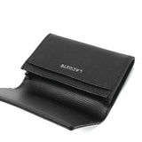 ラコステ 名刺入れ カードケース メンズ レディース 本革 ブランド LACOSTE おしゃれ 革 レザー 名刺ケース 軽量 軽い 牛革 NH1604KP