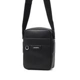 ラコステ ショルダーバッグ メンズ レディース 斜めがけバッグ LACOSTE 斜めがけ 小さめ 本革 牛革 ブランド ファスナー付き おしゃれ シンプル カジュアル 上品 ミニ オシアン レザーサッチェルバッグ NH5047OI