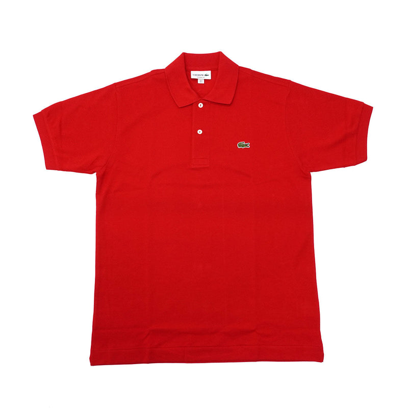 Lacoste Polo Shirt Lengan Pendek Wanita Lacoste Lacoste Bergaya Kasual Kasual Sederhana Jenama Sederhana Logo Piano Logo Buuan Dewasa Satu Point Point Sukan Popular Classic Fit Made in Japan L.12.12 L1212LJ-99