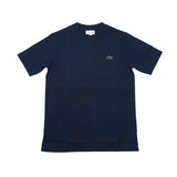 Lacoste T-shirt Short Sleeve Men's Women's Plain LACOSTE Crew Neck 100% Cotton Stylish Classic Casual Simple Brand Tops Round Neck Logo Classic Fit Outline Clock Crew Neck T-shirt TH5582-99