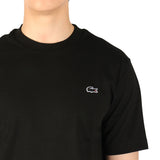 Lacoste T-shirt Short Sleeve Men's Women's Plain LACOSTE Crew Neck 100% Cotton Stylish Classic Casual Simple Brand Tops Round Neck Logo Classic Fit Outline Clock Crew Neck T-shirt TH5582-99