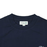 Lacoste T-shirt Short Sleeve Men's Women's Plain LACOSTE Crew Neck 100% Cotton Stylish Classic Casual Simple Brand Tops Round Neck Logo Classic Fit Outline Clock Crew Neck T-shirt TH5582-99