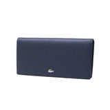 ラコステ 長財布 メンズ レディース 札 小銭 ブランド LACOSTE 財布 小銭入れあり 本革 大人 革 レザー 牛革 おしゃれ 無地 シンプル カード 軽量 軽い 小銭入れ ロゴ スリム ロングウォレット NH1603KP