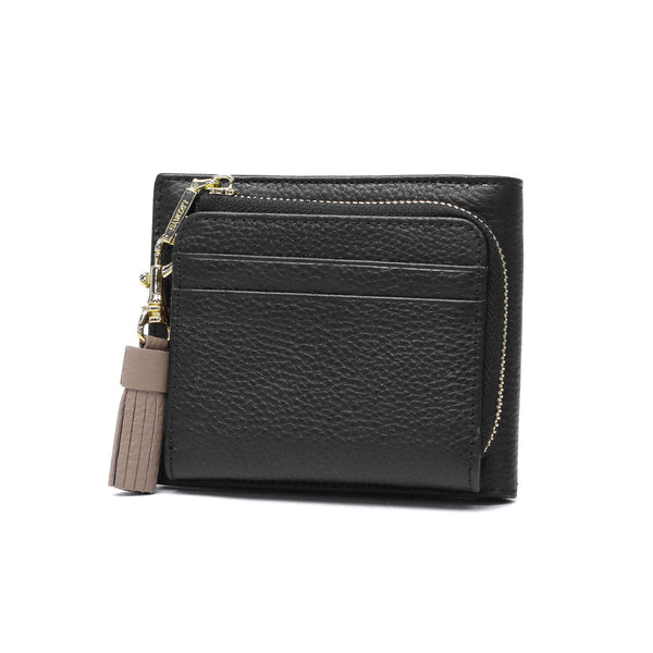 リズデイズ 二つ折り財布 レディース ファスナー ブランド LIZDAYS 財布 二つ折り 本革 大人 使いやすい 革 牛革 レザー 小さめ コンパクト ミニ財布 かわいい おしゃれ 本革二つ折り財布 lz-615