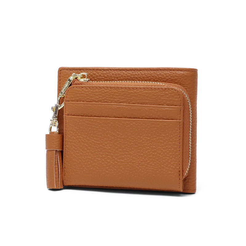 リズデイズ 二つ折り財布 レディース ファスナー ブランド LIZDAYS 財布 二つ折り 本革 大人 使いやすい 革 牛革 レザー 小さめ コンパクト ミニ財布 かわいい おしゃれ 本革二つ折り財布 lz-615