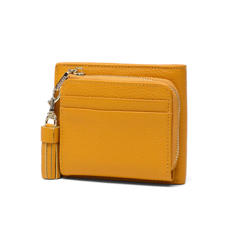 リズデイズ 二つ折り財布 レディース ファスナー ブランド LIZDAYS 財布 二つ折り 本革 大人 使いやすい 革 牛革 レザー 小さめ コンパクト ミニ財布 かわいい おしゃれ 本革二つ折り財布 lz-615