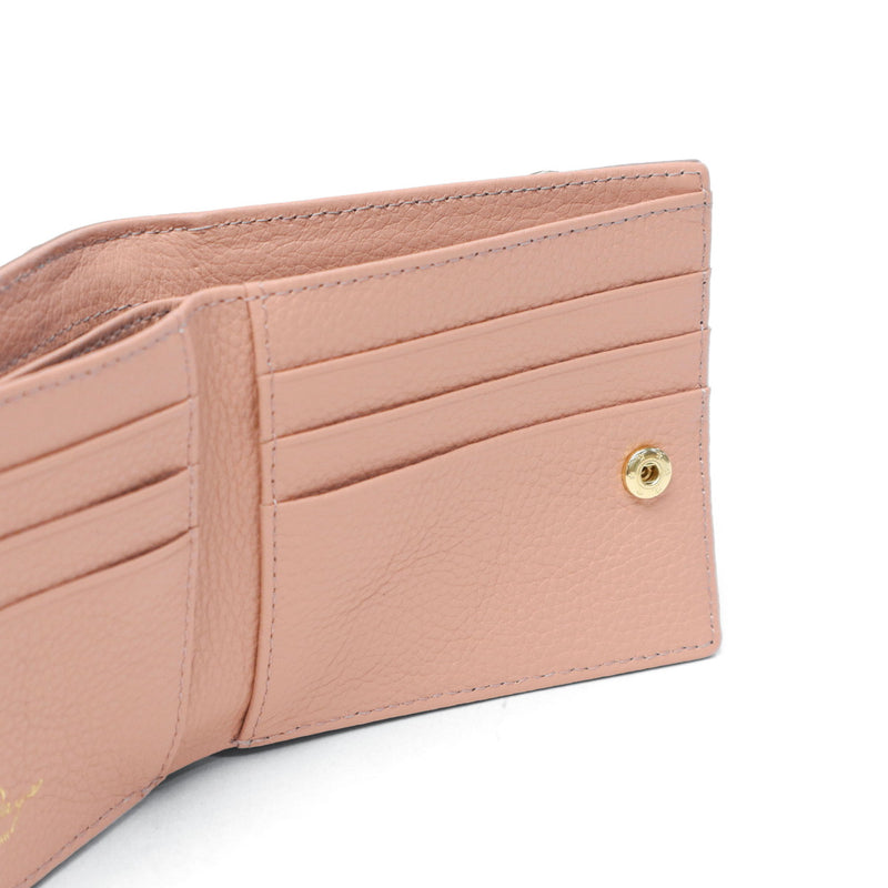 リズデイズ 二つ折り財布 レディース ファスナー ブランド LIZDAYS 財布 二つ折り 本革 大人 使いやすい 革 牛革 レザー 小さめ コンパクト ミニ財布 かわいい おしゃれ 本革二つ折り財布 lz-615