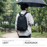 レクト リュック メンズ レディース 大容量 通学 LEKT 通勤 ビジネス カジュアル 大学生 軽い 軽量 防水 丈夫 大きめ おしゃれ シンプル バックパック 耐水圧 A4 20L Collaborated by TENT VEIL waterproof