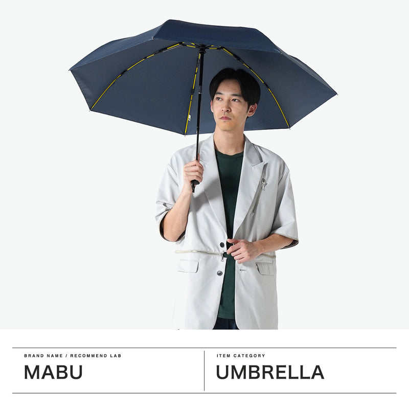 マブ 折りたたみ傘 メンズ mabu 傘 晴雨兼用 雨傘 日傘 大きめ 60cm 耐風 風に強い 丈夫 グラスファイバー 壊れにくい 高耐水 耐久撥水加工 UVカット90%以上 遮蔽 遮光 紫外線対策 自動開閉 ストレングスミニAUTO EVO GOUU