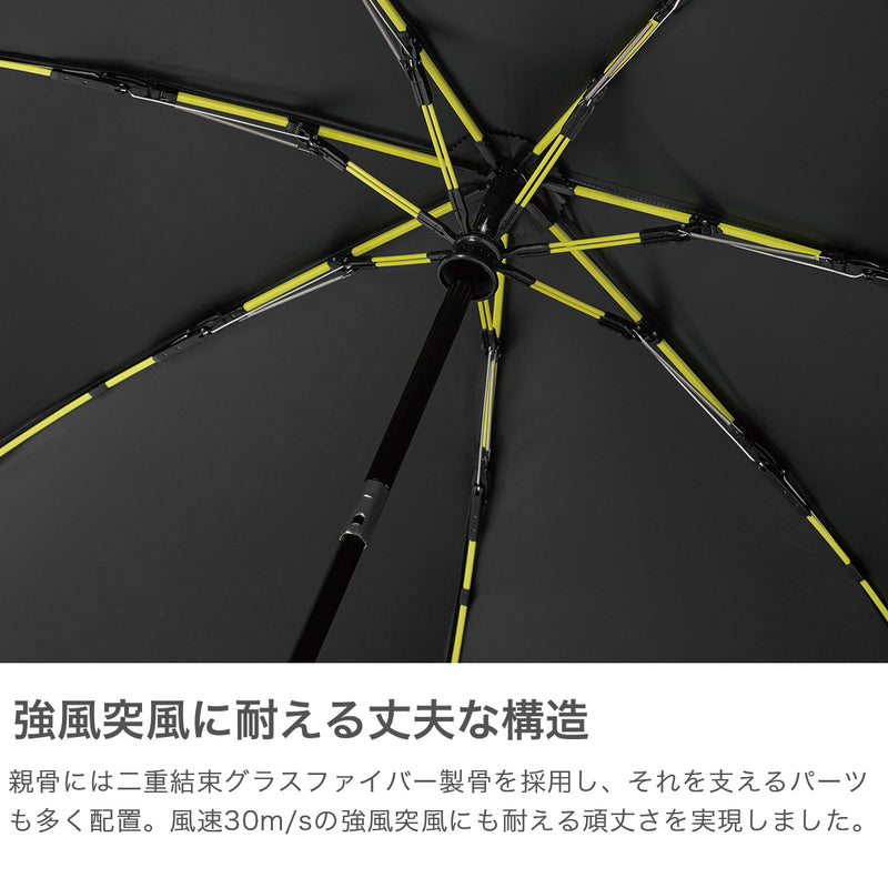 マブ 折りたたみ傘 メンズ mabu 傘 晴雨兼用 雨傘 日傘 大きめ 60cm 耐風 風に強い 丈夫 グラスファイバー 壊れにくい 高耐水 耐久撥水加工 UVカット90%以上 遮蔽 遮光 紫外線対策 自動開閉 ストレングスミニAUTO EVO GOUU