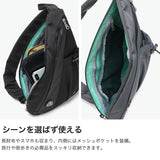 メデン イクイップメント ボディバッグ メンズ レディース ワンショルダー MADDEN EQUIPMENT ショルダーバッグ ブランド 防水 撥水 斜めがけ ショルダー 軽量 小さめ 縦型 シンプル A5 3L ELBERT EQPK-01