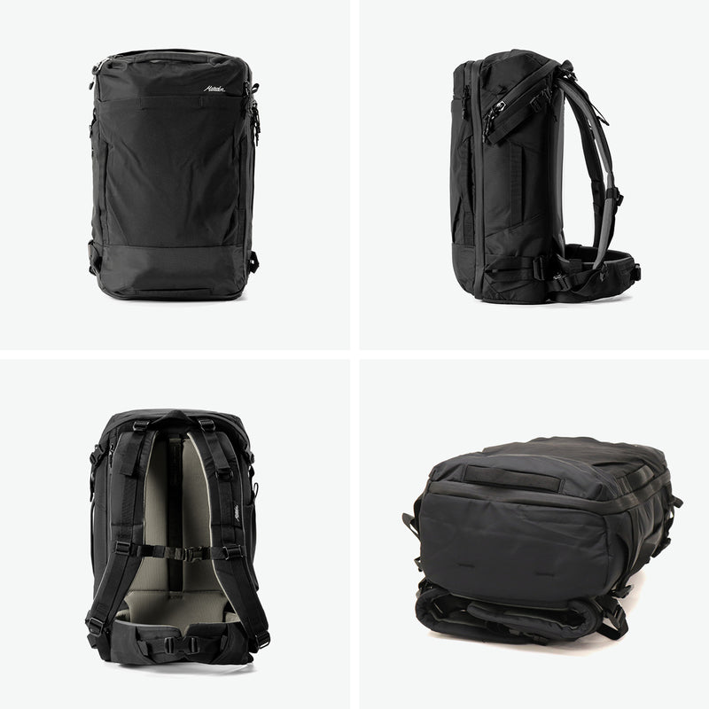 [Genuine Japanese Product] Matador Backpack Men's Women's Large Capacity Commuting Matador Backpack Bag Stylish Travel Brand Casual Business Carry-on Simple 35L A3 B4 A4 Waterproof Glove Rider 35
