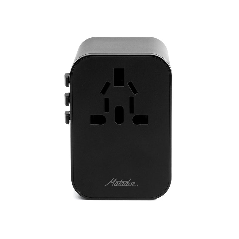 【日本正規品】 マタドール アダプター 急速充電 type C タイプC USB 2口 Matador 変換 USB-C PD35 ポート 同時 充電 給電 マルチカントリー対応 AC スマートチャージング 海外 グローバルトラベルアダプター