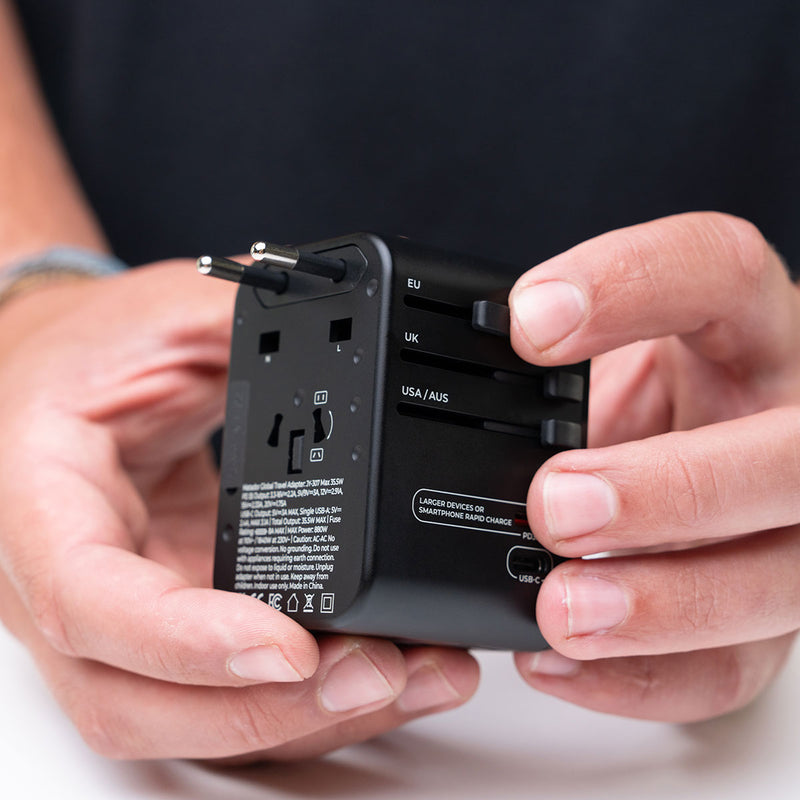 【日本正規品】 マタドール アダプター 急速充電 type C タイプC USB 2口 Matador 変換 USB-C PD35 ポート 同時 充電 給電 マルチカントリー対応 AC スマートチャージング 海外 グローバルトラベルアダプター