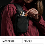 【日本正規品】 マタドール ポーチ メンズ レディース 小物入れ ブランド Matador 小物 軽量 リュック 装着 取り付け 小さめ ミニ コンパクト フロントポケット アウトドア マルチポーチ スピードスタッシュ
