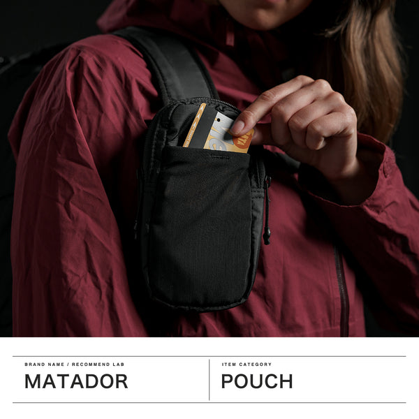 【日本正規品】 マタドール ポーチ メンズ レディース 小物入れ ブランド Matador 小物 軽量 リュック 装着 取り付け 小さめ ミニ コンパクト フロントポケット アウトドア マルチポーチ スピードスタッシュ