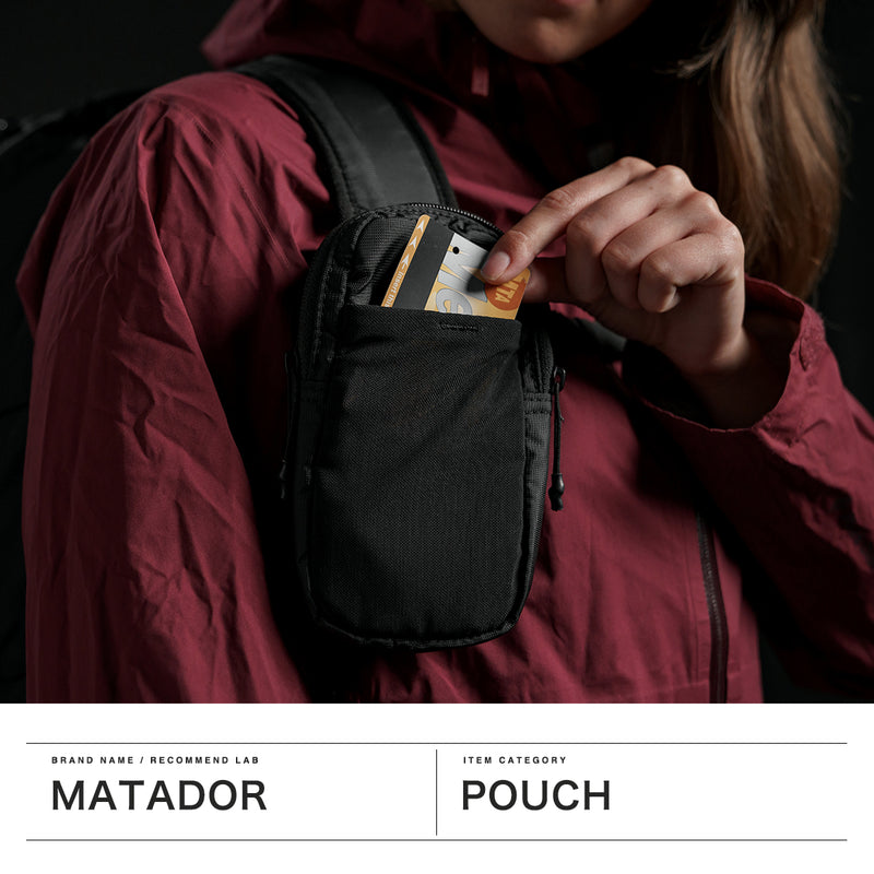 【日本正規品】 マタドール ポーチ メンズ レディース 小物入れ ブランド Matador 小物 軽量 リュック 装着 取り付け 小さめ ミニ コンパクト フロントポケット アウトドア マルチポーチ スピードスタッシュ