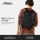 【日本正規品】 マタドール リュック メンズ レディース リュックサック Matador PC収納 バックパック 海外旅行 機内持ち込み 耐候性 撥水 防水生地 ブランド シンプル おしゃれ A4 18L パーソナルアイテム トラベルパック