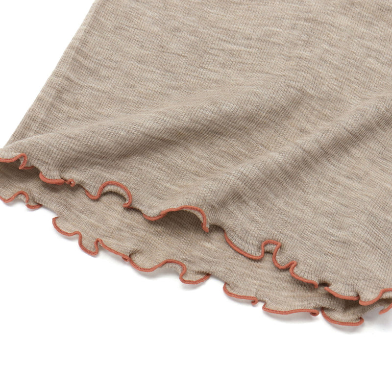 me. インナー レディース ミードット 長袖 おしゃれ 冬 秋冬 ハイネック タートル ウール メリノウール トップス 保湿 放湿 メロー リブ 重ね着 シンプル 日本製 merino washable wool タートルネック me-23309