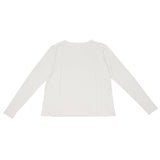 me. Tシャツ レディース 長袖 ミードット ロングTシャツ プルオーバー カットソー シンプル 日本製 薄手 カジュアル おしゃれ トップス flow cotton silk ロングスリーブT me-24200