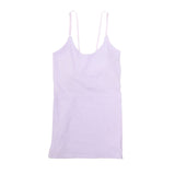 me. camisole with cup innerwear me dot stylish no tightness long no under elastic cute simple seamless stretch women's made in Japan cotton silk padded camisole me-18358