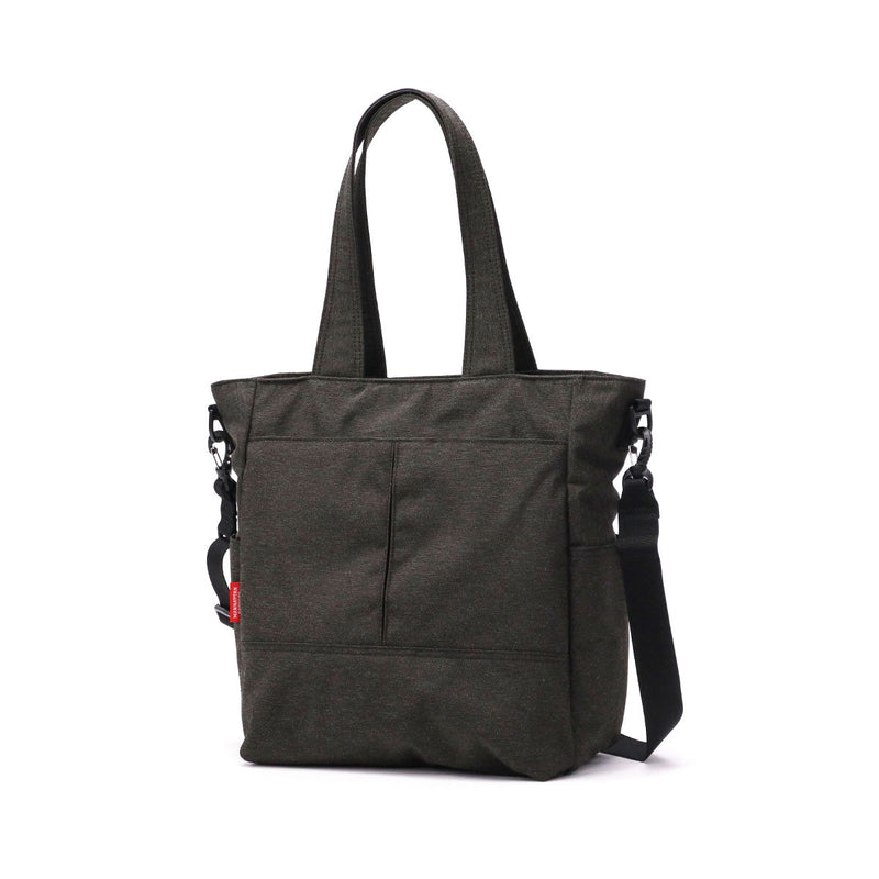 マンハッタンパッセージ トートバッグ メンズ レディース 大きめ ファスナー付き MANHATTAN PASSAGE 大容量 ビジネス 通勤 軽量 ブランド ナイロン 斜めがけ 2WAY B4 17L “デイ-イン デイ-アウト” トート 2445