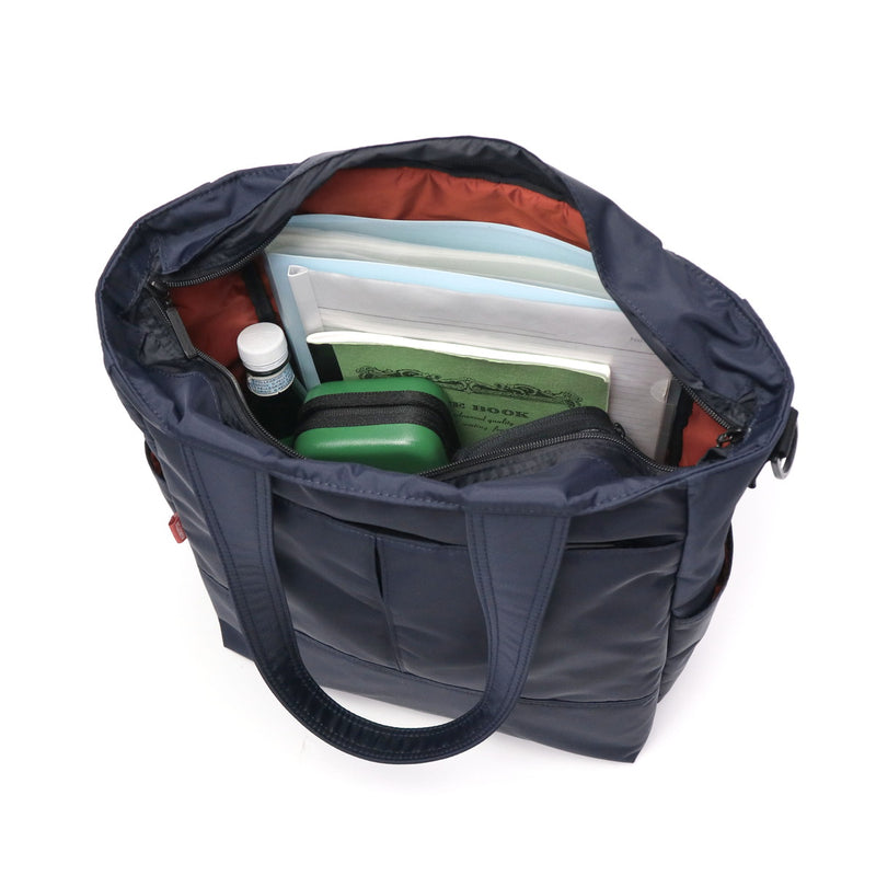 マンハッタンパッセージ トートバッグ メンズ レディース 大きめ ファスナー付き MANHATTAN PASSAGE 大容量 ビジネス 通勤 軽量 ブランド ナイロン 斜めがけ 2WAY B4 17L “デイ-イン デイ-アウト” トート 2445