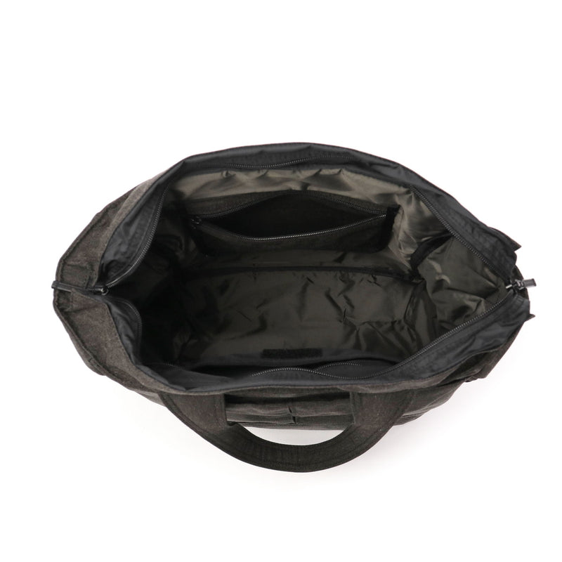 マンハッタンパッセージ トートバッグ メンズ レディース 大きめ ファスナー付き MANHATTAN PASSAGE 大容量 ビジネス 通勤 軽量 ブランド ナイロン 斜めがけ 2WAY B4 17L “デイ-イン デイ-アウト” トート 2445