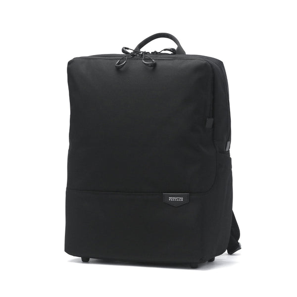 Manhattan Passage Business Backpack untuk Lelaki Ringan Jenama Manhattan Ransel Laptop PC A4 15L Slim Water Penolak Perniagaan Sendiri Perniagaan Mengurangkan Perniagaan Backpack Nylon EST 3 Backpack City 5616