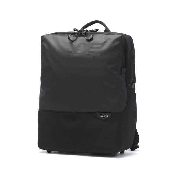 Manhattan Passage Business Backpack untuk Lelaki Ringan Jenama Manhattan Ransel Laptop PC A4 15L Slim Water Penolak Perniagaan Sendiri Perniagaan Mengurangkan Perniagaan Backpack Nylon EST 3 Backpack City 5616