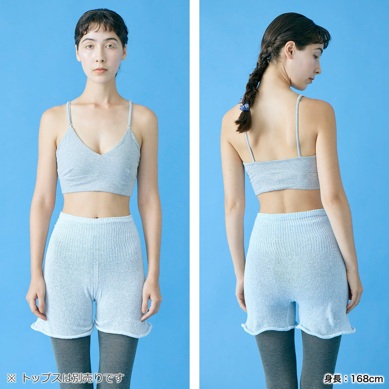 メリ ヤ ク― インナーパンツ レディース 冬 防寒 meri ja kuu アンダーウェア 女性 ペチコート ペチパンツ 透け防止 肌着 シルク ふわふわ 冷えとり 日本製 MERI JA KUU SILK SERIES シルク2分丈インナーパンツ mj-2P-HS1