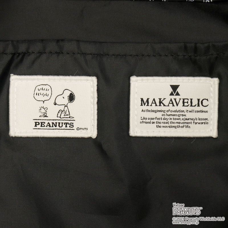 マキャベリック エコバッグ MAKAVELIC PEANUTS×MAKAVELIC ECOBAG 3121-10601