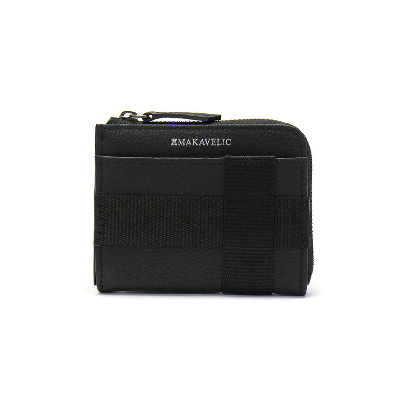 マキャベリック サイフ MAKAVELIC EMBOSS LEATHER MIDDLE WALLET 3121-30805