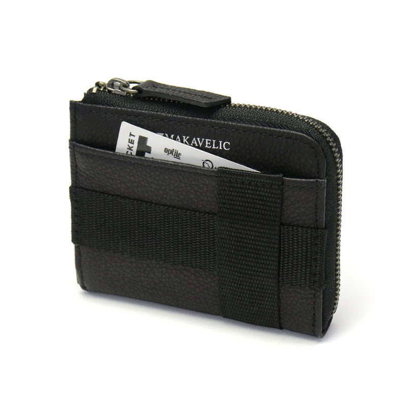 マキャベリック サイフ MAKAVELIC EMBOSS LEATHER MIDDLE WALLET 3121-30805