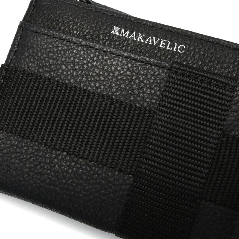 マキャベリック サイフ MAKAVELIC EMBOSS LEATHER MIDDLE WALLET 3121-30805