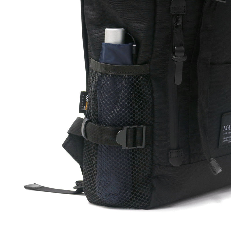 マキャベリック リュック MAKAVELIC DOUBLE BELT ZONE MIX DAYPACK BLACK EDITION 3122-10106