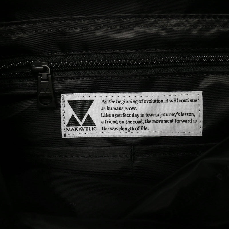 マキャベリック リュック MAKAVELIC DOUBLE BELT ZONE MIX DAYPACK BLACK EDITION 3122-10106