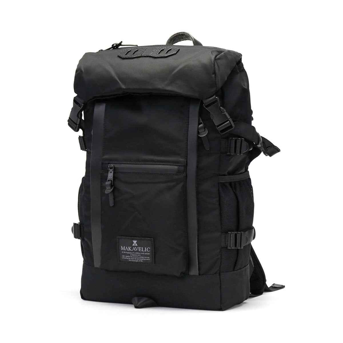 マキャベリック リュック MAKAVELIC DOUBLE LINE BACKPACK BLACK 