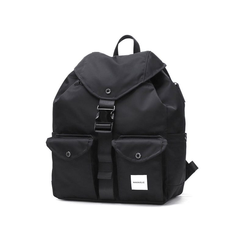 【正規品1年保証】 マキャベリック リュック メンズ レディース 大容量 通学 MAKAVELIC バックパック リュックサック 軽量 A4 ナイロン 通勤 12L 撥水 PC 学生 SIERRA Grace Double Pocket 2 Backpack 3125-10103