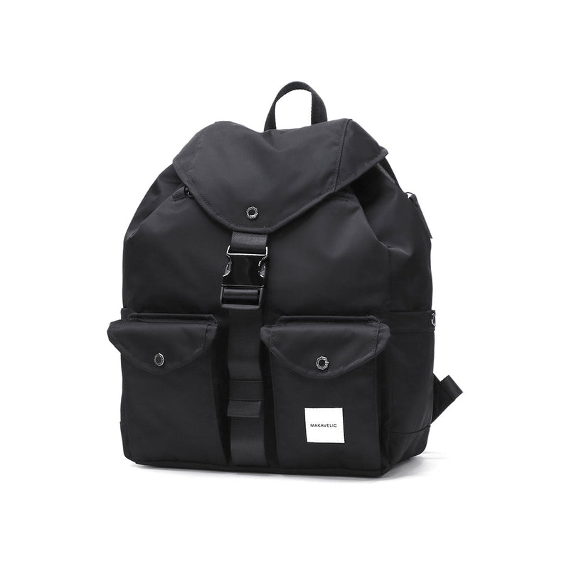 【正規品1年保証】 マキャベリック リュック メンズ レディース 大容量 通学 MAKAVELIC バックパック リュックサック 軽量 A4 ナイロン 通勤 12L 撥水 PC 学生 SIERRA Grace Double Pocket 2 Backpack 3125-10103