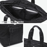 【正規品1年保証】 マキャベリック トートバッグ メンズ レディース 大きめ ファスナー付き A4 大容量 MAKAVELIC 2WAY 軽量 ショルダー バッグ ナイロン 撥水 通勤 SIERRA Grace Dazed 2way Tote Bag 3125-10201
