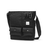 【正規品1年保証】 マキャベリック ショルダーバッグ メンズ レディース 大容量 大きめ MAKAVELIC 斜めがけ 大人 軽量 かっこいい A4 ブランド トート バッグ 斜め掛け PC 黒 SIERRA Grace Multi Pocket Tote Bag 3125-10202