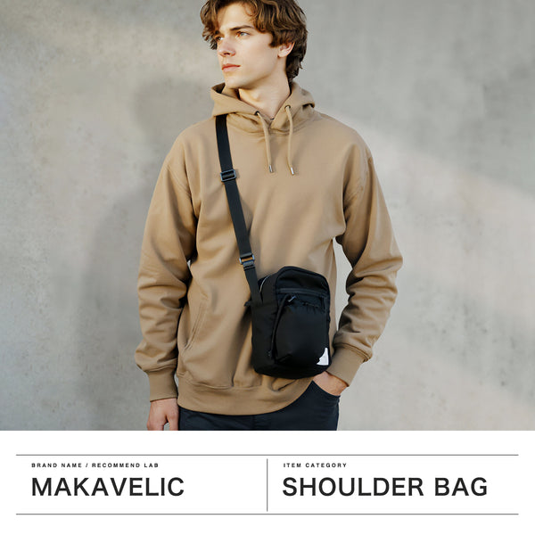 【正規品1年保証】 マキャベリック ショルダーバッグ メンズ レディース MAKAVELIC 斜めがけ 小さめ 大人 軽量 シンプル ボトルホルダー ショルダー バッグ SIERRA Grace Bottle Walking Shoulder Bag 3125-10501