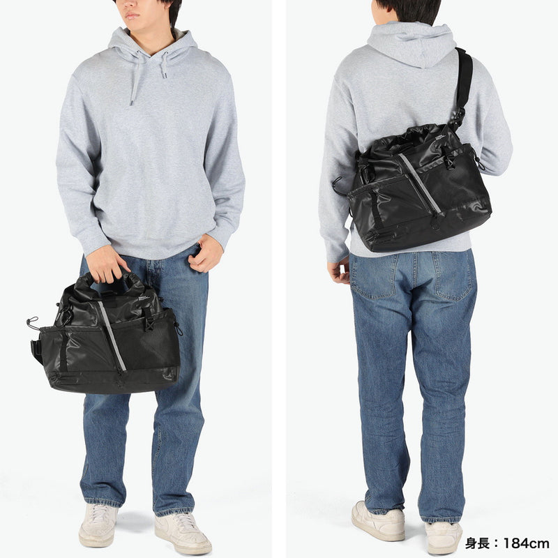 【正規品1年保証】 マキャベリック ショルダーバッグ メンズ レディース 斜めがけバッグ MAKAVELIC メッセンジャーバッグ 大きめ おしゃれ A4 撥水 RICO UNIT 2WAY ROLL TOP MESSENGER BAG 3125-10504