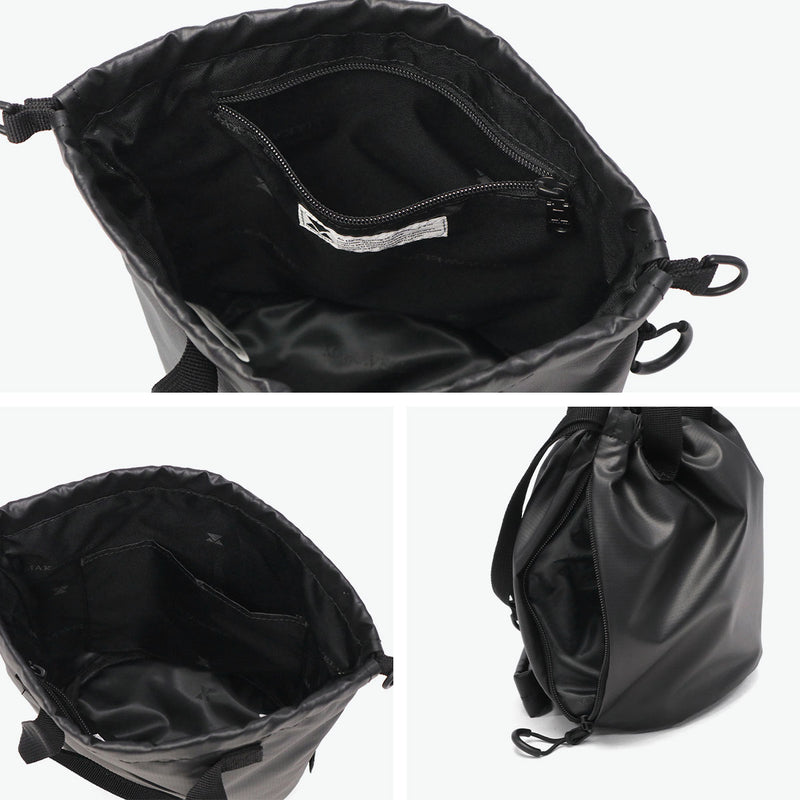 【正規品1年保証】 マキャベリック ショルダーバッグ メンズ レディース 斜めがけバッグ MAKAVELIC 斜め掛け ブランド 大人 2WAY 小さめ 巾着 巾着バッグ 撥水 おしゃれ RICO BLEST MID SHOULDER BAG 3125-10506