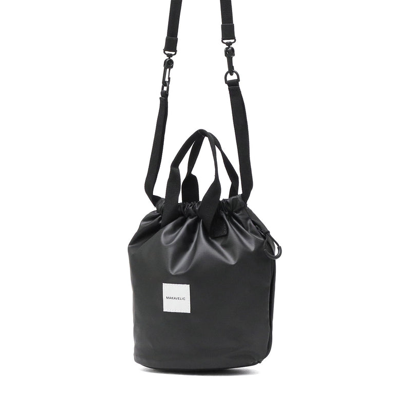 【正規品1年保証】 マキャベリック ショルダーバッグ メンズ レディース 斜めがけバッグ MAKAVELIC 斜め掛け ブランド 大人 2WAY 小さめ 巾着 巾着バッグ 撥水 おしゃれ RICO BLEST MID SHOULDER BAG 3125-10506